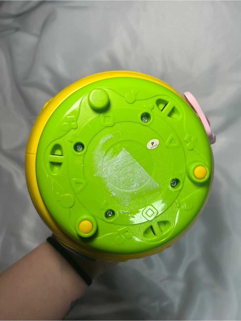 Disney Winnie The Pooh Play N Learn VTech Spinning Top Toy Tested Works